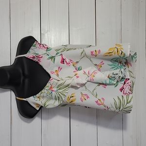 Hint of Blush Medium racerback floral camisol